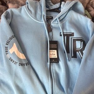 True religion zip up